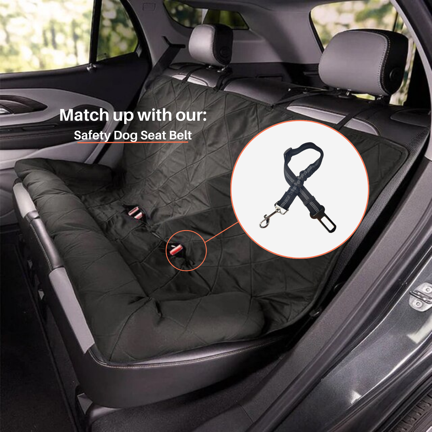 Dog Bed Car Seat Cover