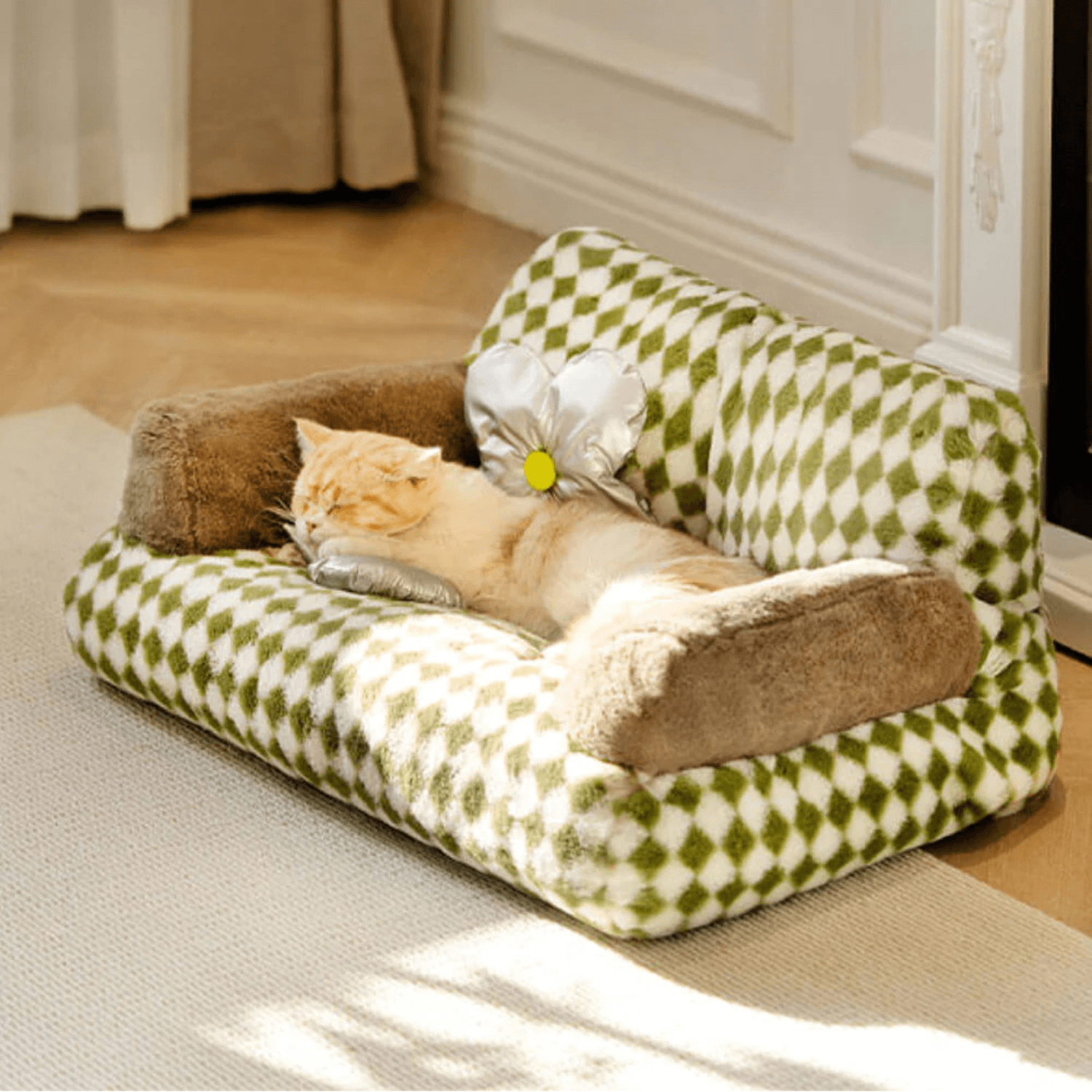 Vintage Dog & Cat Sofa Bed - Cosypaws