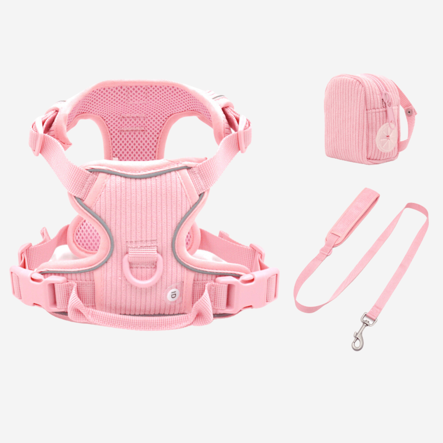 Handmade Reflective Dog Harness Set - Cosypaws