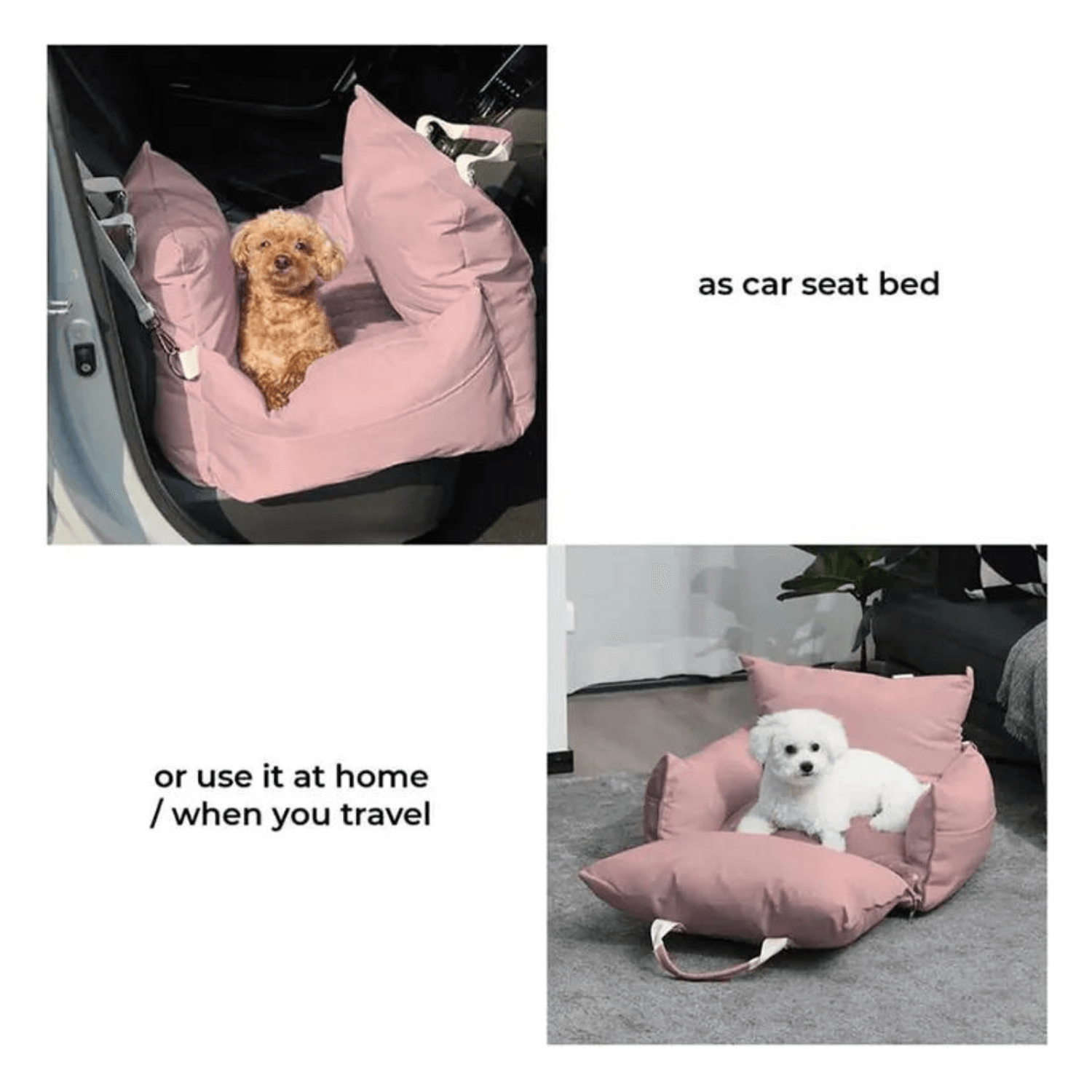 Waterproof Dog Car Seat Bed - First Class Comfort - Cosypaws
