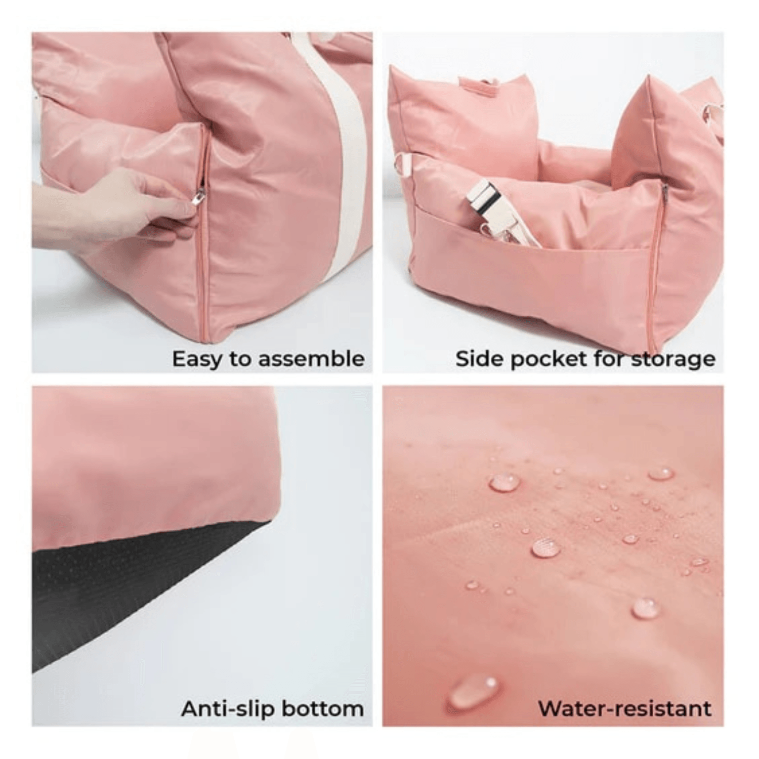 Waterproof Dog Car Seat Bed - First Class Comfort - Cosypaws