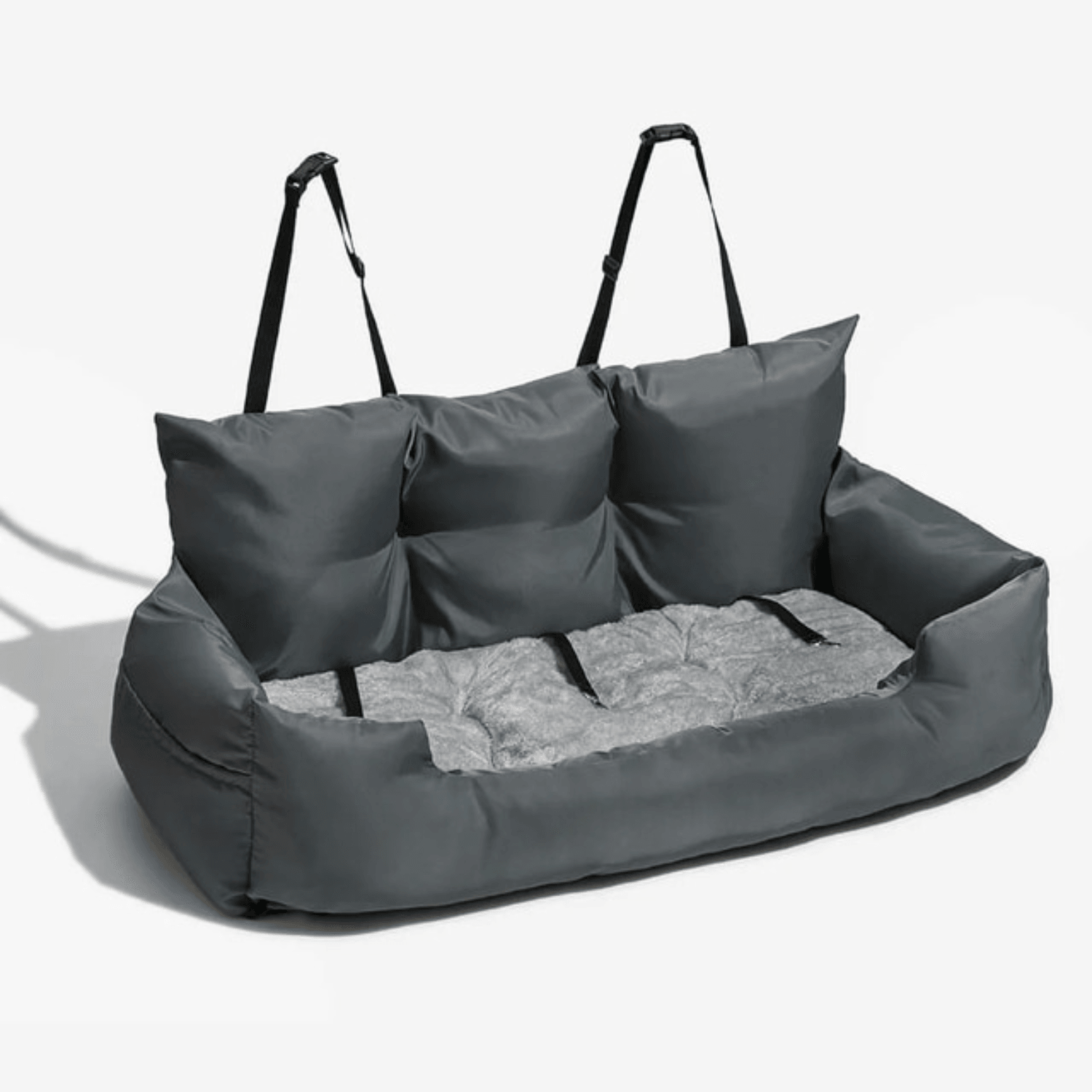 Waterproof Travel Bolster Safety Large Car Back Seat Bed - Cosypaws