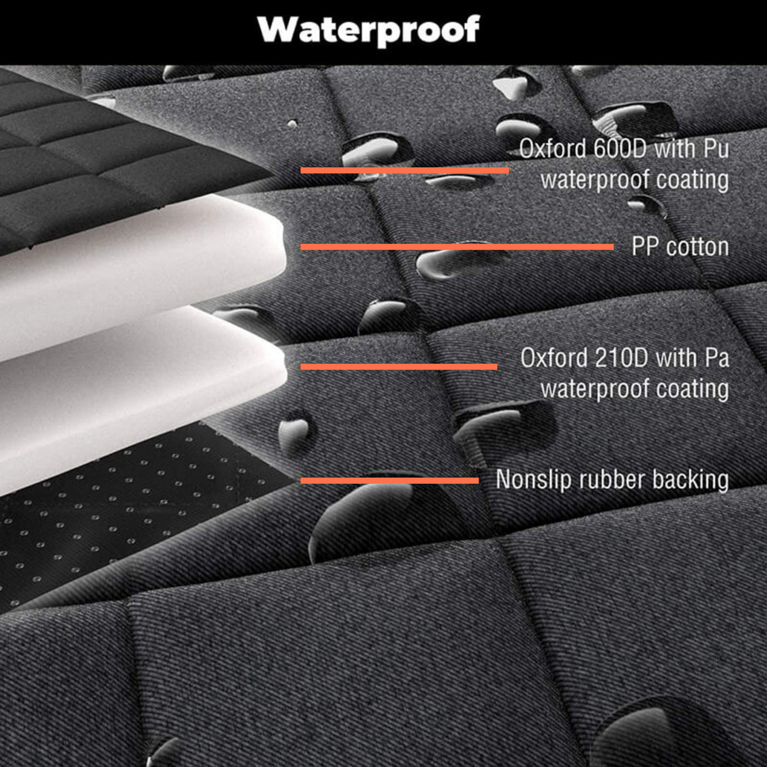 Dog Bed Car Seat Cover