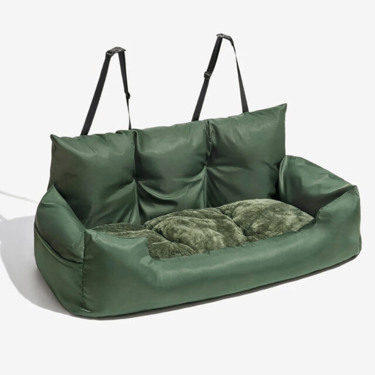 Waterproof Travel Bolster Safety Large Car Back Seat Bed - Cosypaws