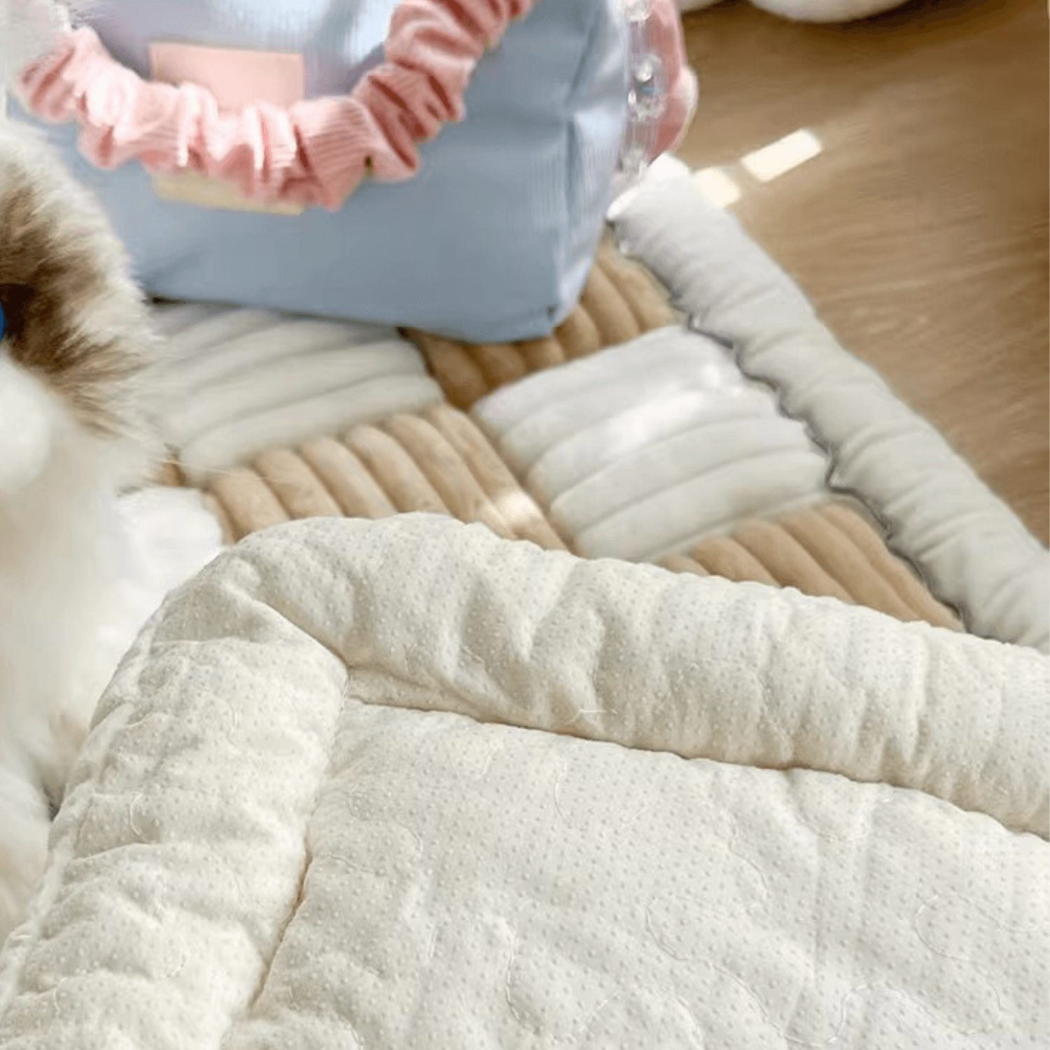 Large Plaid Pet Mat Bed Couch Cover - Cosypaws