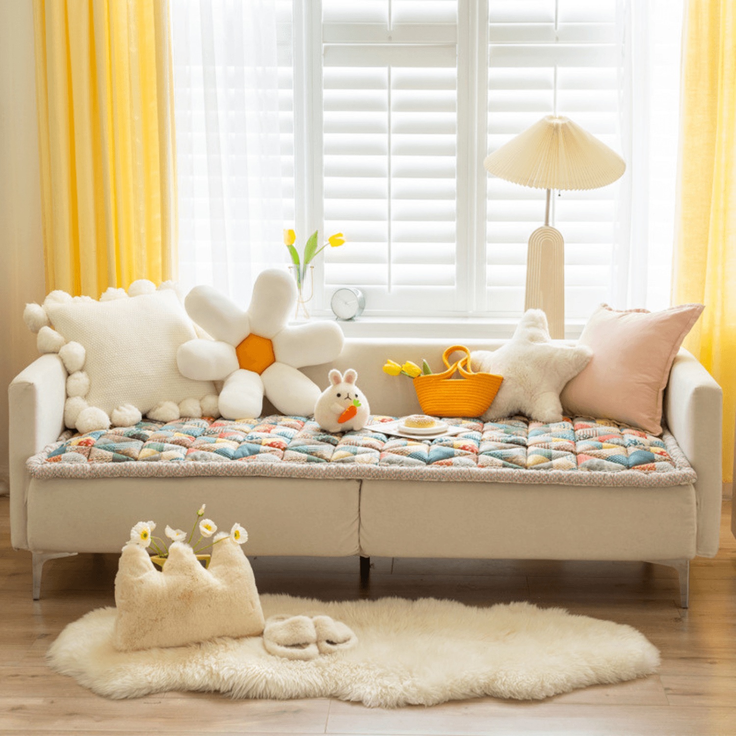 Colorful Couch Cover - Cosypaws