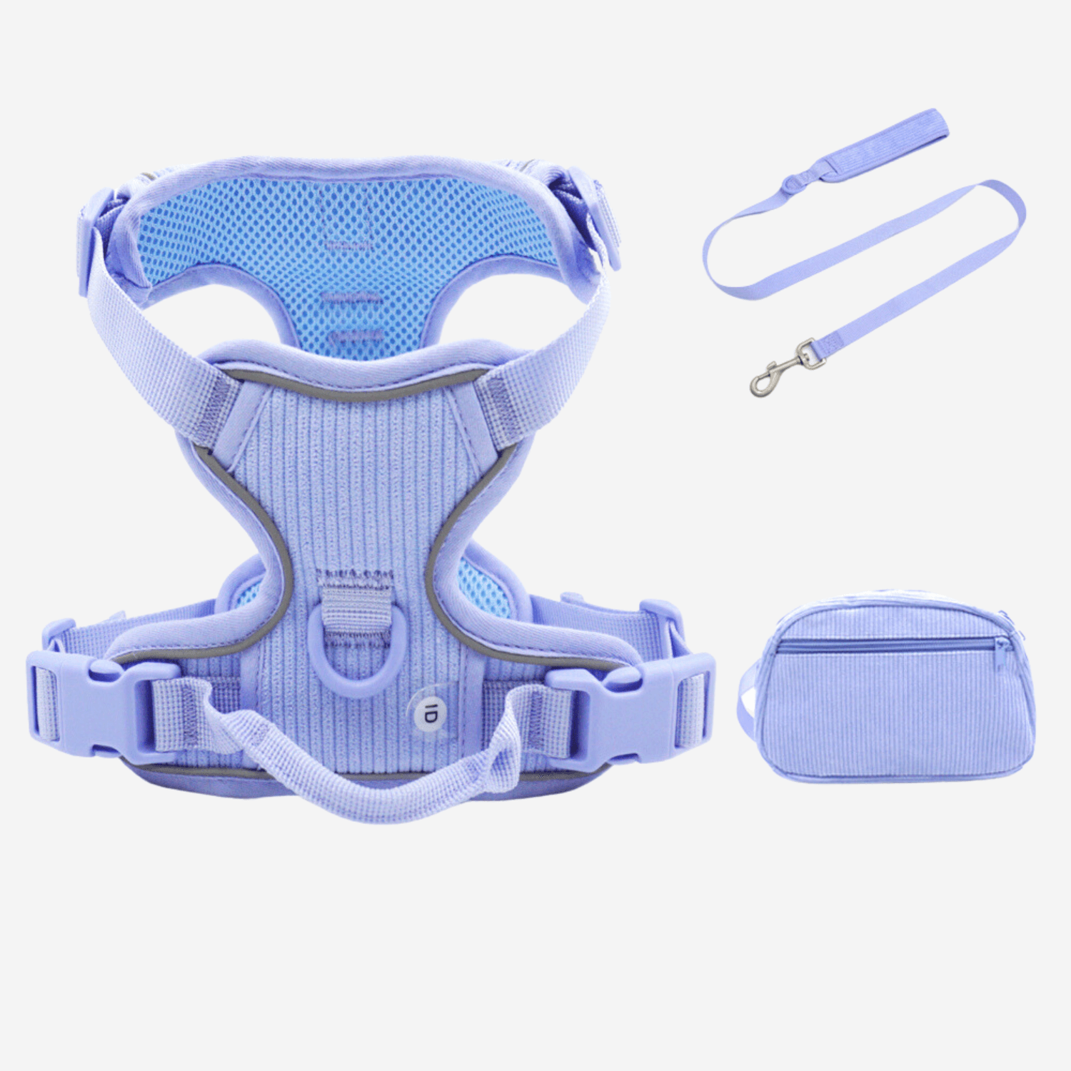 Handmade Reflective Dog Harness Set - Cosypaws
