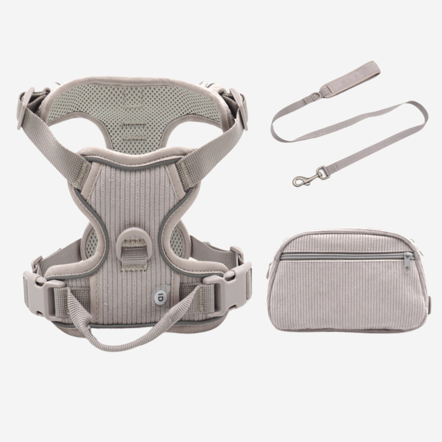Handmade Reflective Dog Harness Set - Cosypaws