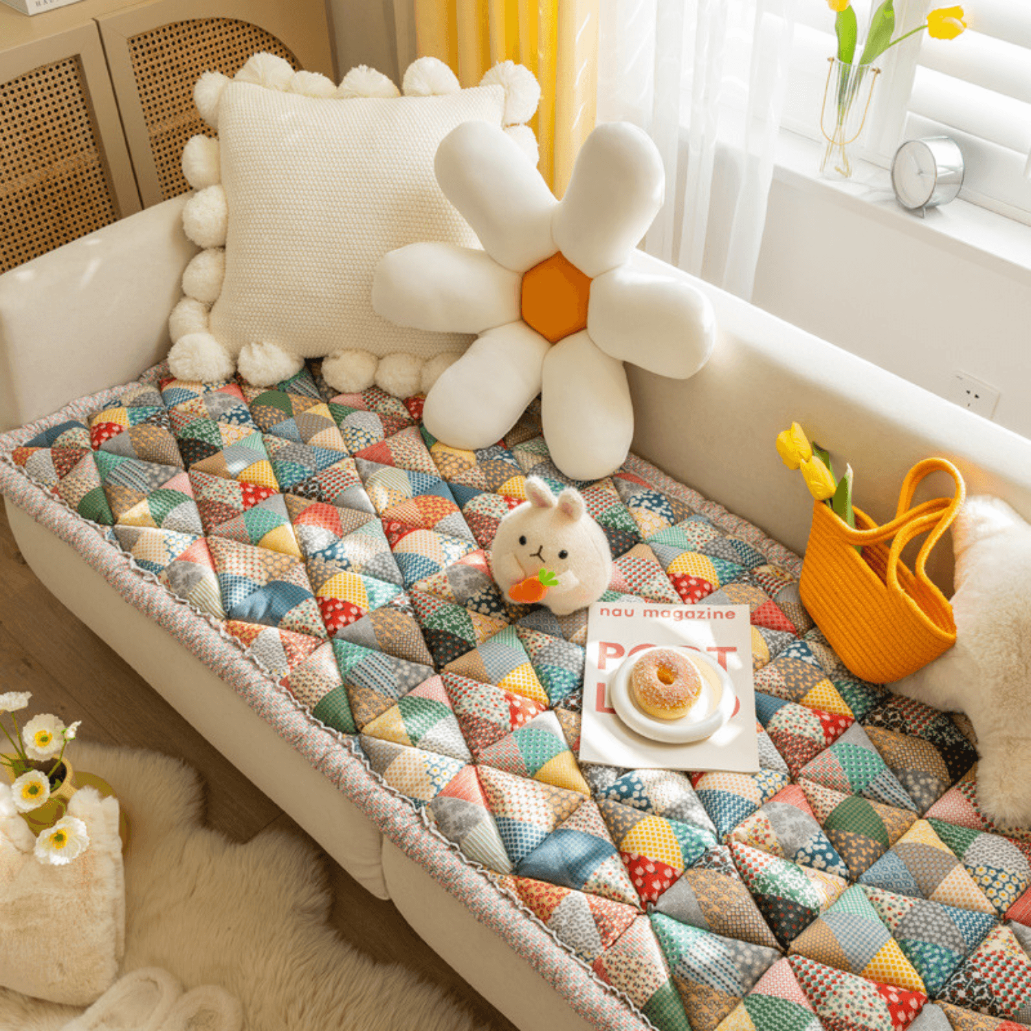 Colorful Couch Cover - Cosypaws