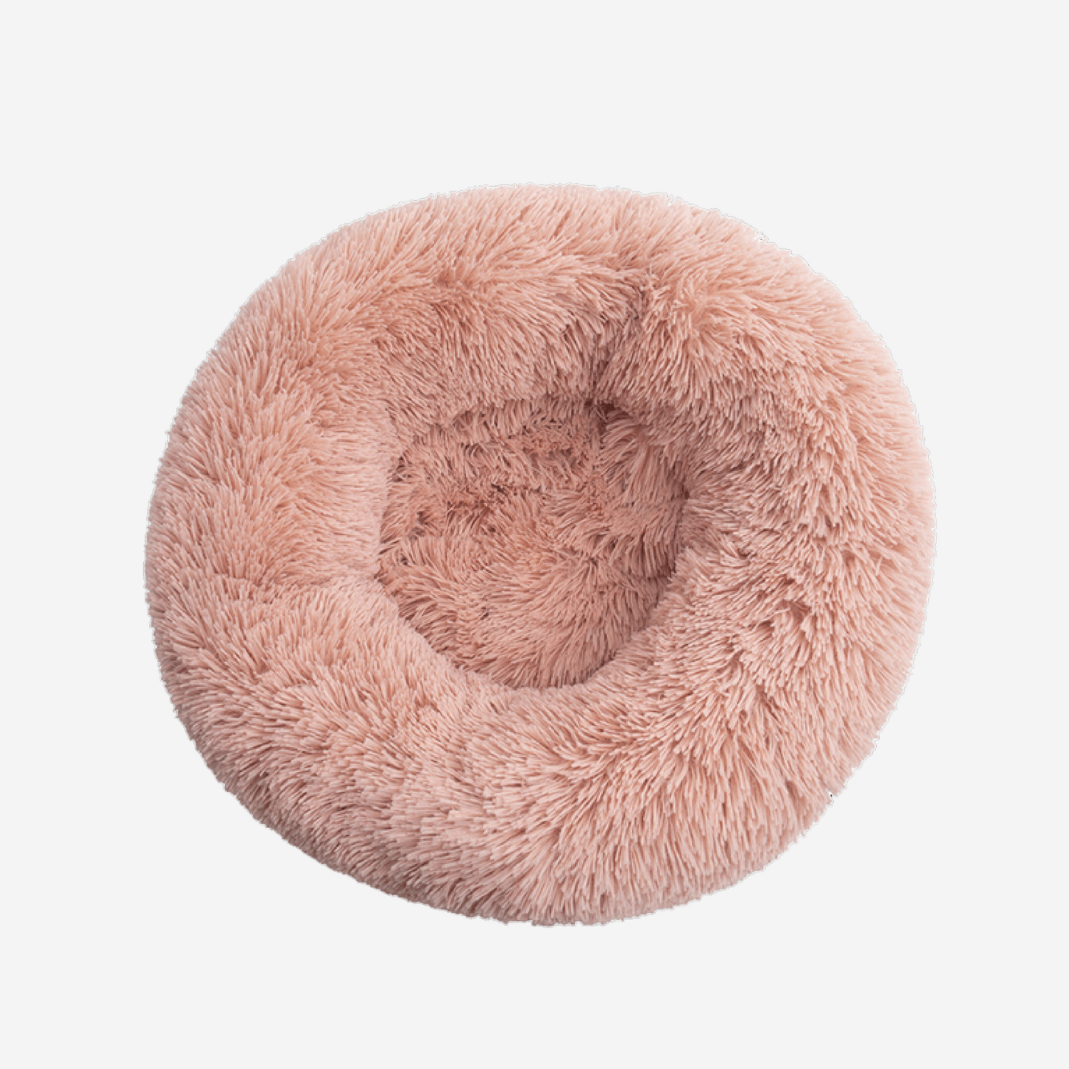 Blush Paws Extra Calming Cozy Round Donut Pet Bed - Anti Anxiety for Cats &  Dogs. Orthopedic, Self-Warming Shag or Lux Fur with Nonslip Bottom, Soft