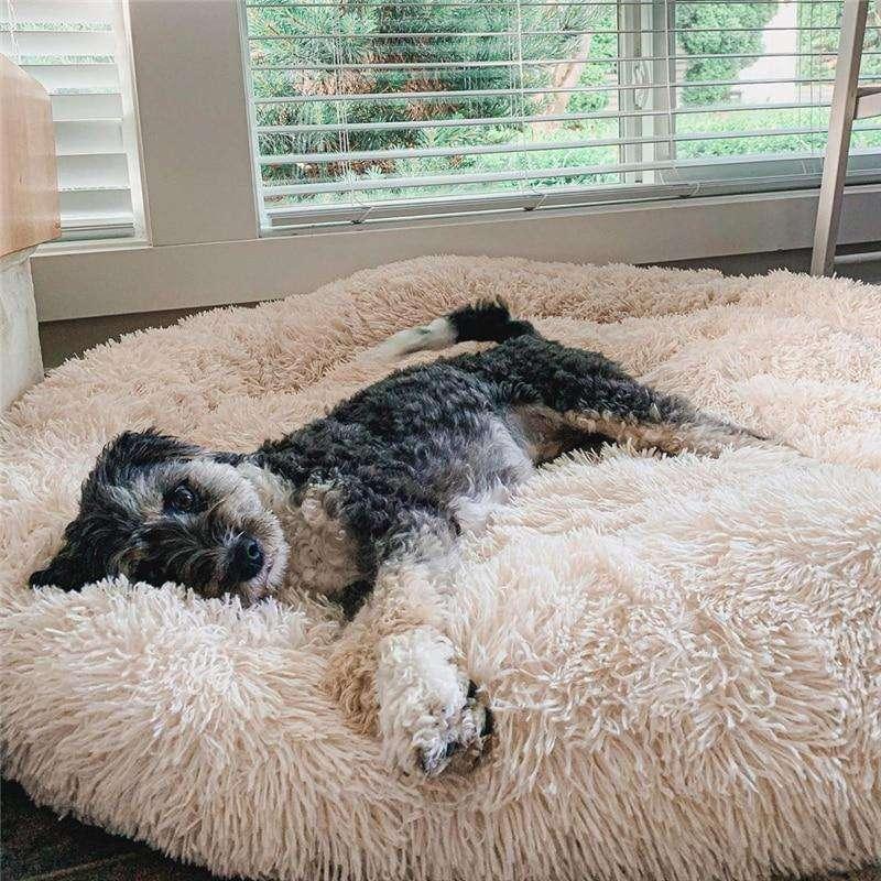 Fluffy Round Dog Bed - Cosypaws